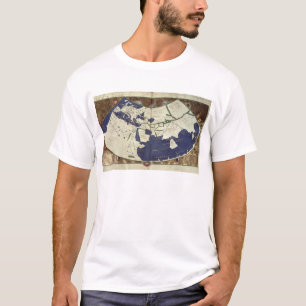 Camiseta Mapa do mundo conhecido, 'de Geographia