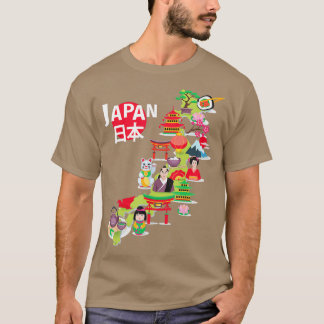 Camiseta Mapa do Orgulho Japonês do Sinalizador Okinawa L