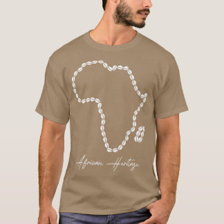 Camiseta Mapa do Patrimônio Africano