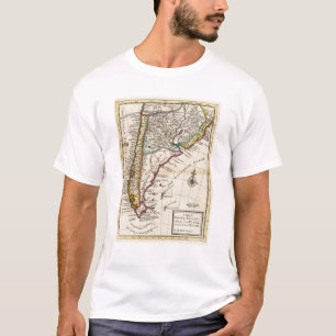 Camiseta Mapa do pimentão, Patagonia, La Plata