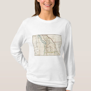 Camiseta Mapa do território 2 de Oregon