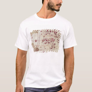 Camiseta Mapa dos mundos velhos e novos, c.1500