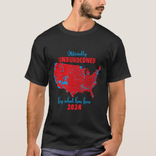 Camiseta Mapa dos resultados eleitorais de 2024