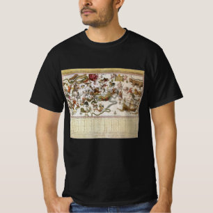 Camiseta Mapa Estelar Vintage Constellation por Backer e Br