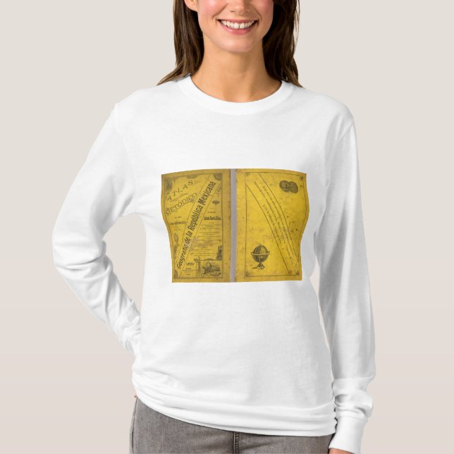 Camiseta Mapa geográfico (Frente)