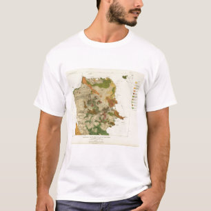 Camiseta Mapa Geological San Francisco