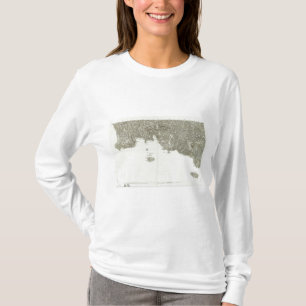 Camiseta Mapa gravado de France 2