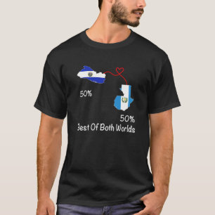 Camiseta Mapa guatemalteco da meia-tribo guatemalteca