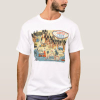 Mapa Ilustrado de papais noeis Cruz California