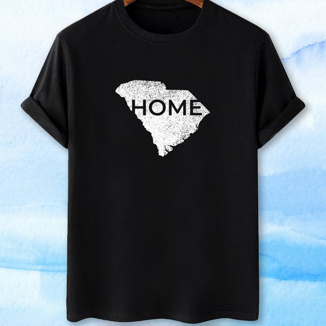 Camiseta Mapa inicial da Carolina do Sul (Criador carregado)