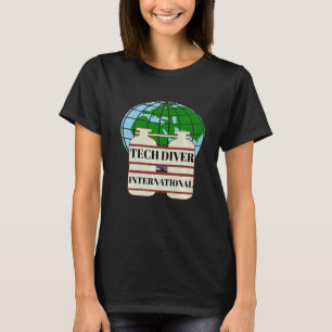 CAMISETA MAPA INTERNACIONAL DO DIVER TÉCNICO MUNDIAL