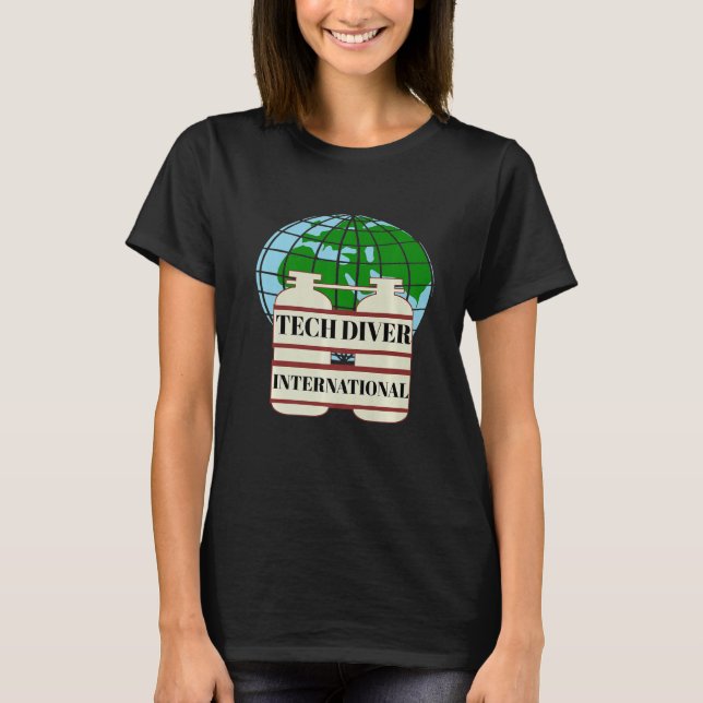 CAMISETA MAPA INTERNACIONAL DO DIVER TÉCNICO MUNDIAL (Frente)