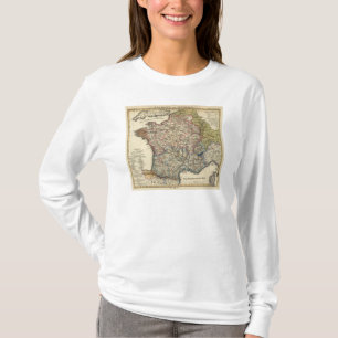 Camiseta Mapa lingüístico de France