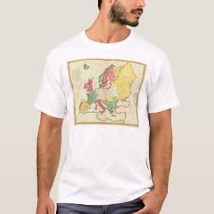 Camiseta Mapa liso Europa