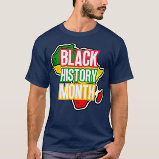 Camiseta Mapa mensal de histórico preto 1