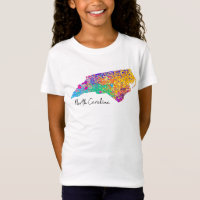 Mapa moderno de North Carolina