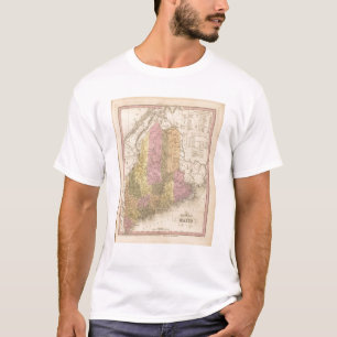 Camiseta Mapa novo de Maine