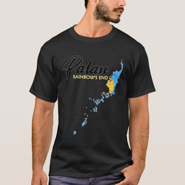 Camiseta Mapa Palauense De Palau (Frente)