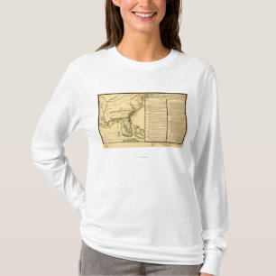 Camiseta Mapa panorâmico (língua espanhola)