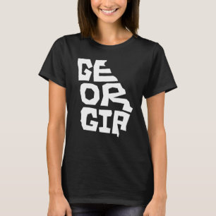 Camiseta Mapa Patriótico Do Estado De Origem Da Forma De Te