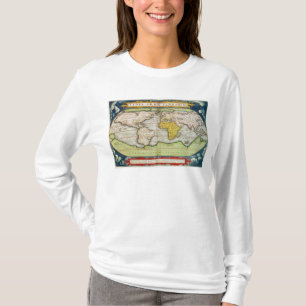 Camiseta Mapa que faz um mapa do senhor Francis Drake