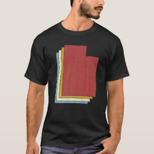 Camiseta Mapa Retro Antigo do Estado de Utah EUA