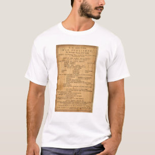 Camiseta Mapa secional novo do estado de Illinois