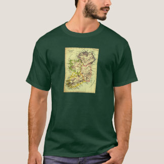 Camiseta mapa velho de ireland - actualização