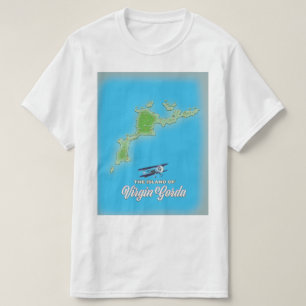 Camiseta Mapa Virgin Gorda