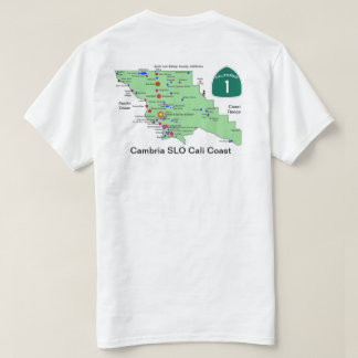 Camiseta Mapas de Cambria