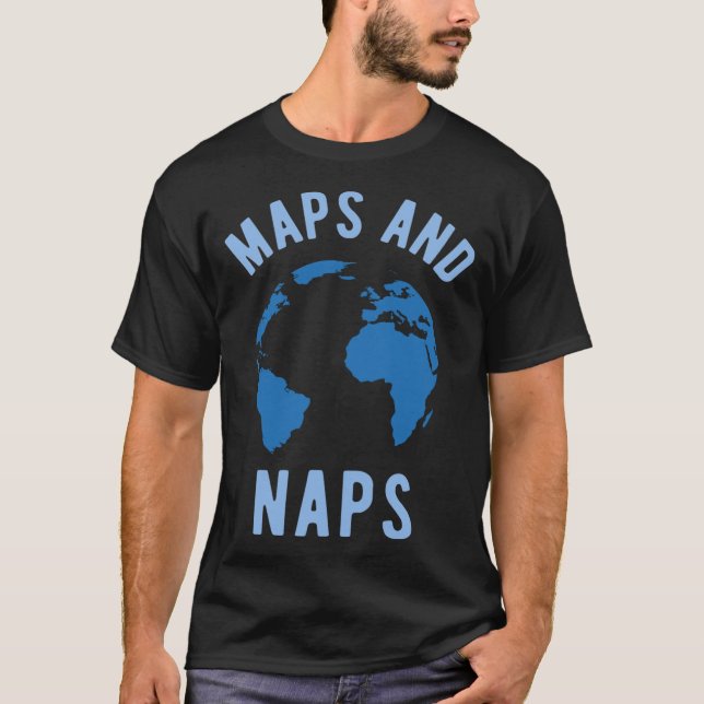 Camiseta Mapas e Sonecas Geographyeacher (Frente)