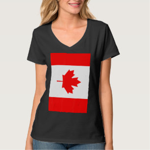 Camiseta Mapeou Leaf Canadian Retro Vintage National Flag C