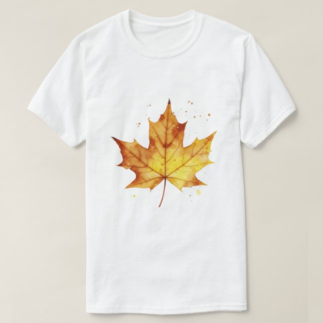 Camiseta  Maple leaf (Frente do Design)