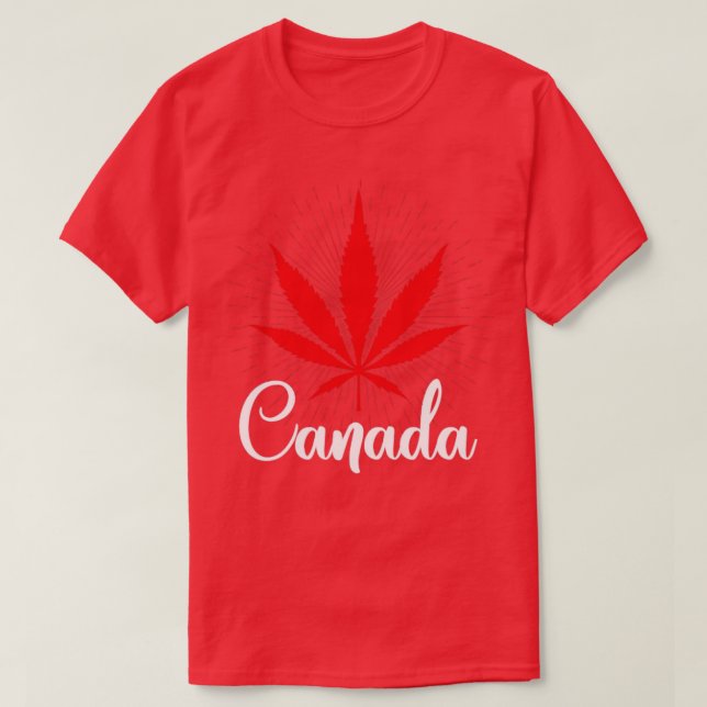Camiseta Maple Leaf Canada (Frente do Design)