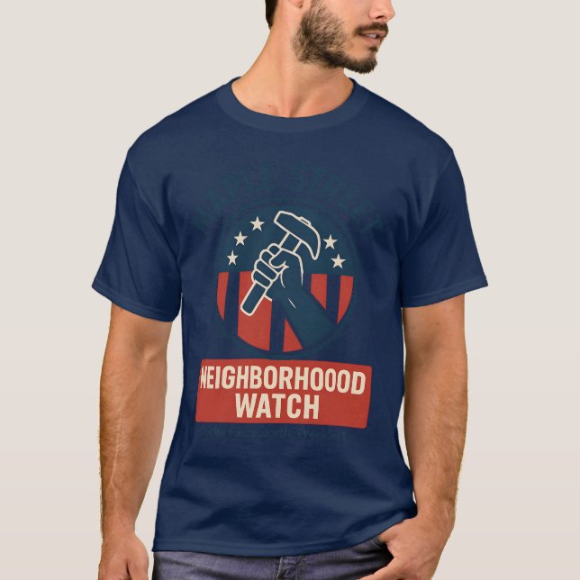 Camiseta Maple Street NEIGHBORHOOD WATCH (Frente)