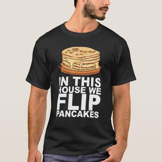 Camiseta Maple Syrup Pancake Breakfast Design Para Pancake (Frente)