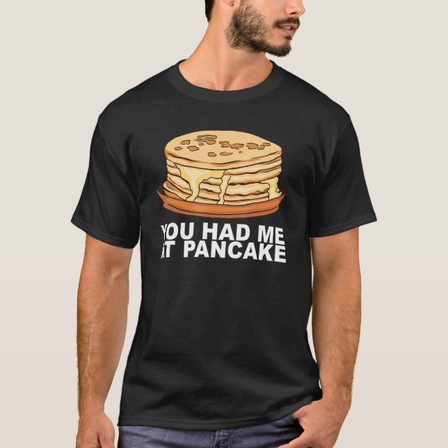 Camiseta Maple Syrup Pancake Breakfast For A Pancake Maker (Frente)