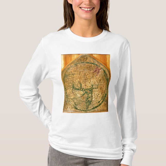 Camiseta Mappa Mundi, c.1290 (Frente)