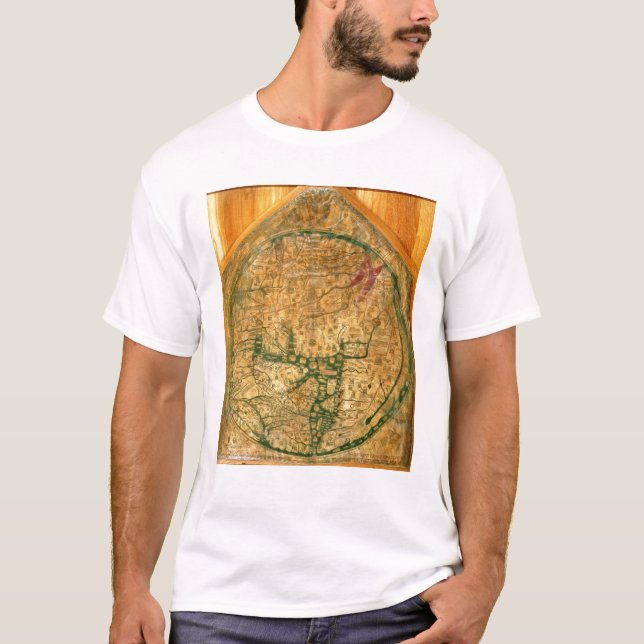 Camiseta Mappa Mundi, c.1290 (Frente)