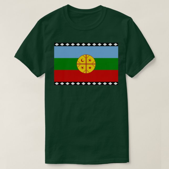 Camiseta Mapuche (Frente do Design)