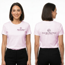 Camiseta Maquiador de Cílios Marca Personalizada
