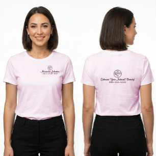 Camiseta Maquiador de Cílios Marca Personalizada