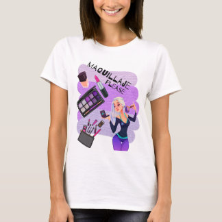 CAMISETA MAQUILAGEM POR FAVOR