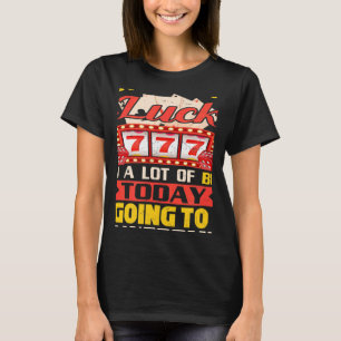 Camiseta Máquina Caça-Níqueis Cassino Jogos de Azar Jogador