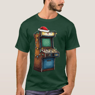 Camiseta Máquina Caça-Níqueis de Arcade Jogos de Vídeo Retr