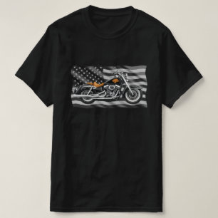 Camiseta Máquina da Liberdade Aço Sobre Listras Passeio do