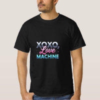 Máquina de Amor XOXO - Camisa-T Neon Retroativa