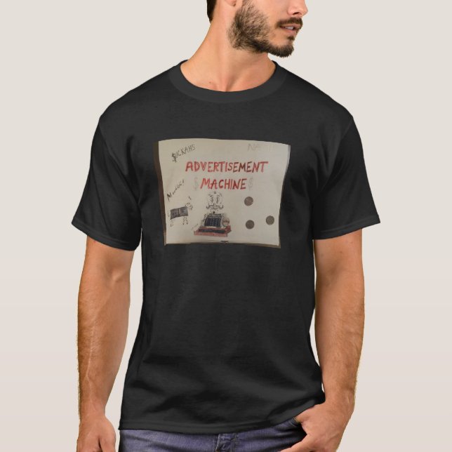 Camiseta Máquina de Anúncios (Frente)