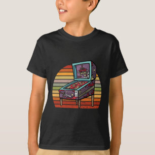 Camiseta Máquina de Arcade Retro Pinll Pinll Wizard Pinll W