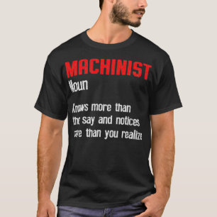 Camiseta Máquina de Avisos Machinista